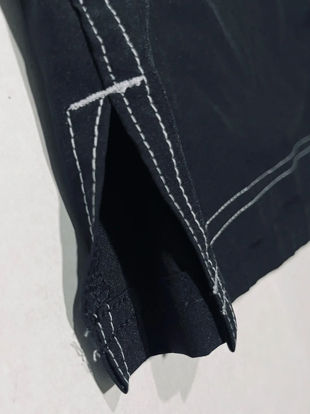 ZEROXPosur NWT Women’s black swim shorts featuring white stitching. SIZE 2X - Picture 5 of 13